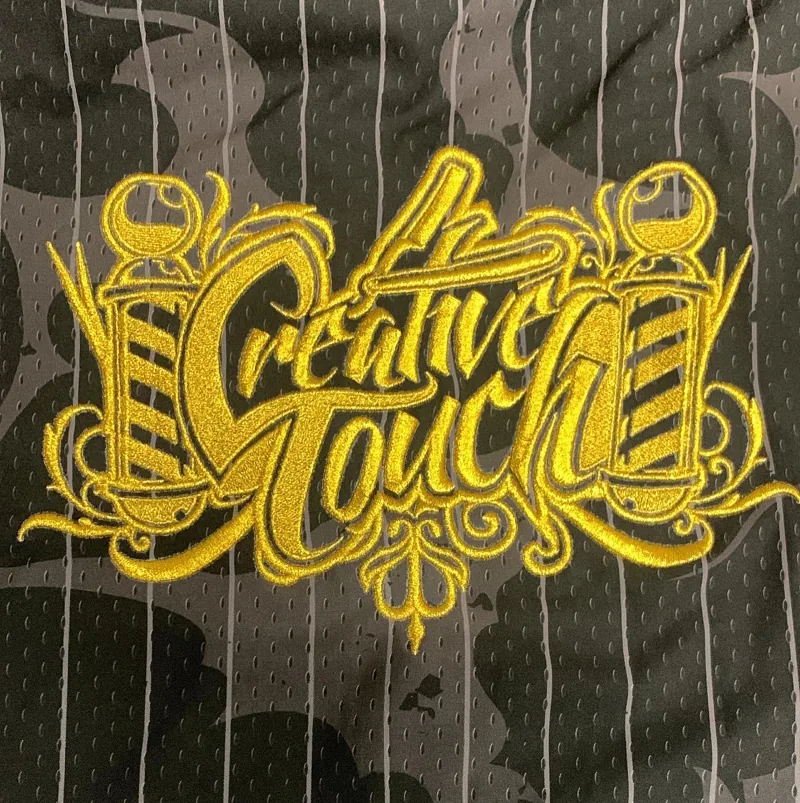Creative Touch embroidered design