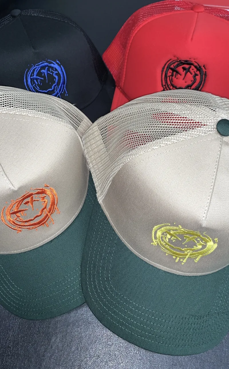 Embroidered hats