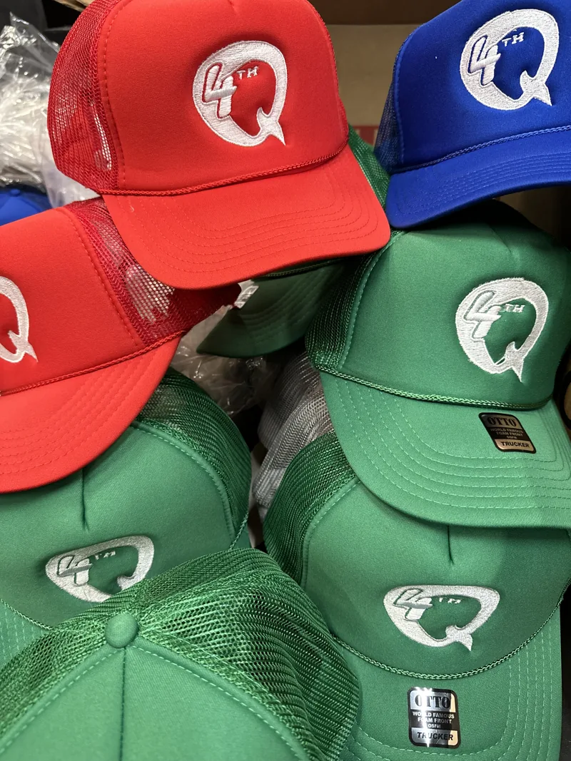 Embroidered hats