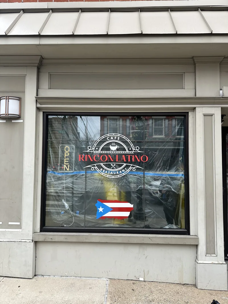 Rincon Latino window graphics