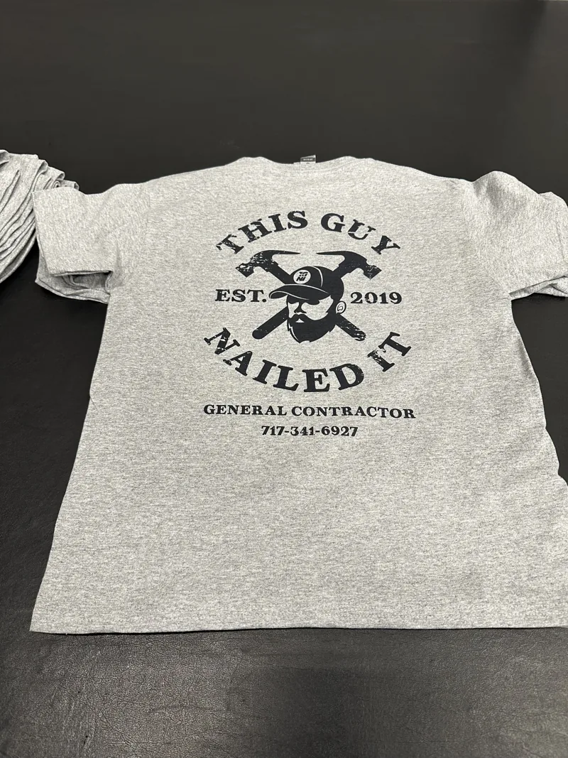 This Guy Nailed It tee design